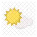 Sun Cloud Sky Icon
