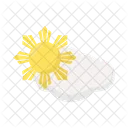 Sun Cloud Sky Icon