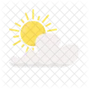 Sun Cloud Sky Icon