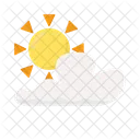 Sun Cloud Sky Icon