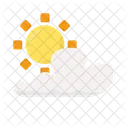 Sun Cloud Sky Icon