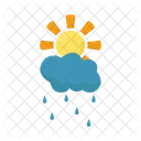 Sun Cloud Sky Icon