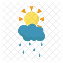 Sun Cloud Sky Icon