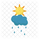 Sun Cloud Sky Icon