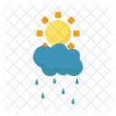 Sun Cloud Sky Icon