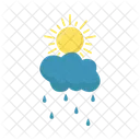 Sun Cloud Sky Icon