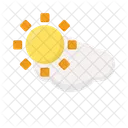 Sun Cloud Sky Icon