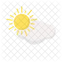 Sun Cloud Sky Icon