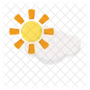 Sun Cloud Sky Icon