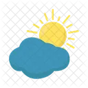 Sun Cloud Sky Icon