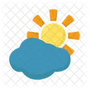 Sun Cloud Sky Icon