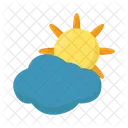 Sun Cloud Sky Icon