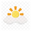 Sun Cloud Sky Icon