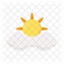 Sun Cloud Sky Icon