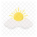 Sun Cloud Sky Icon