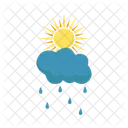 Sun Cloud Sky Icon