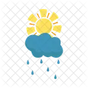Sun Cloud Sky Icon