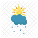 Sun Cloud Sky Icon