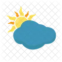 Sun Cloud Sky Icon