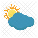 Sun Cloud Sky Icon