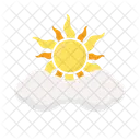 Sun Cloud Sky Icon