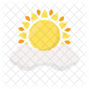Sun Cloud Sky Icon