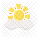 Sun Cloud Sky Icon