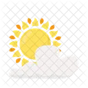 Sun Cloud Sky Icon
