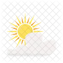 Sun Cloud Sky Icon