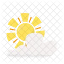 Sun Cloud Sky Icon