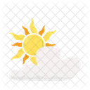 Sun Cloud Sky Icon