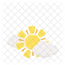Sun Cloud Sky Icon