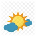 Sun Cloud Sky Icon