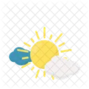 Sun Cloud Sky Icon