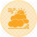 Sun And Clouds Partly Cloudy Sun Peeking Through Icon