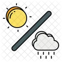 Sun and Rain  Icon