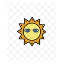 Sun Bean Sun Weather Symbol