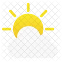 Sun Cloud Weather Icon Cloud Sun Icon