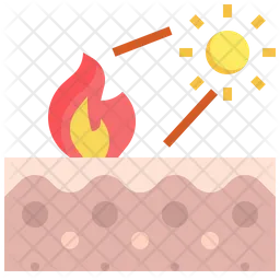 Sun Burn  Icon