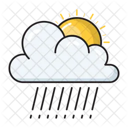 Sun Cloud  Icon