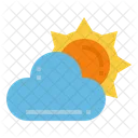 Sun Cloud  Icon