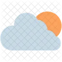 Sun Cloud Icon