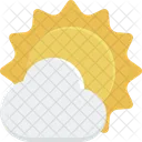 Sun cloud  Icon