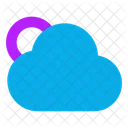 Sun Cloud Icon