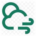 Sun Cloud Wind Cloud Thunder Icon