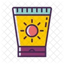 Sun Cream Sunscreen Lotion Icon