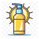 Sunscreen Lotion Cream Icon
