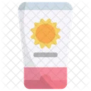 Sun Cream Lotion Sunblock Icon