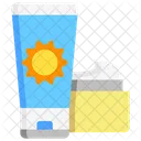 Sun Cream Sunscreen Lotion Icon