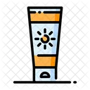 Sun Cream Cream Lotion Icon